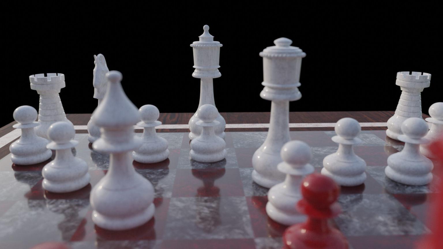 Chess Set - View of a King 2