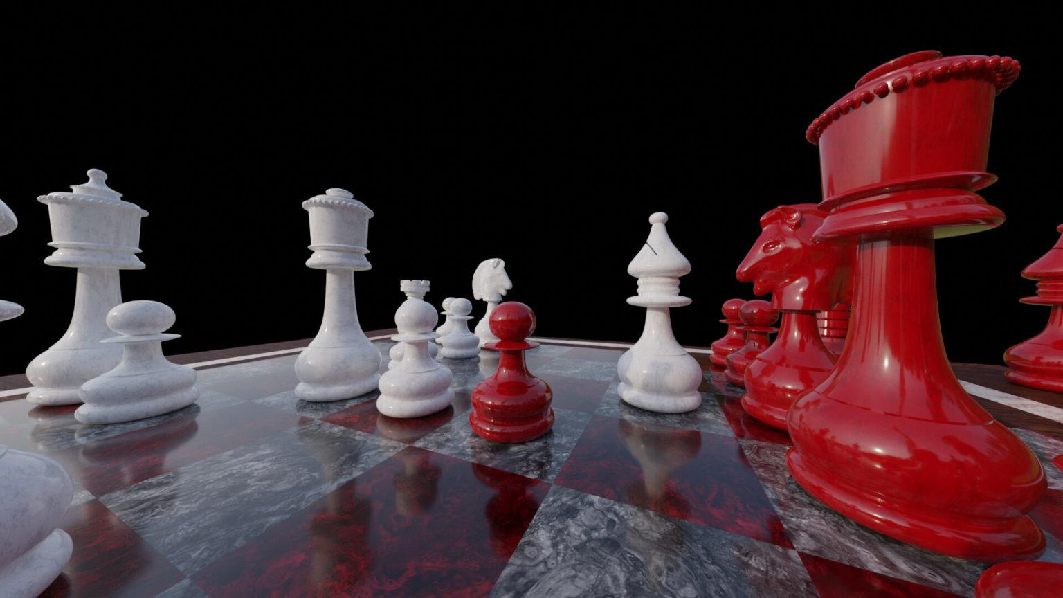 Chess Set - Wide