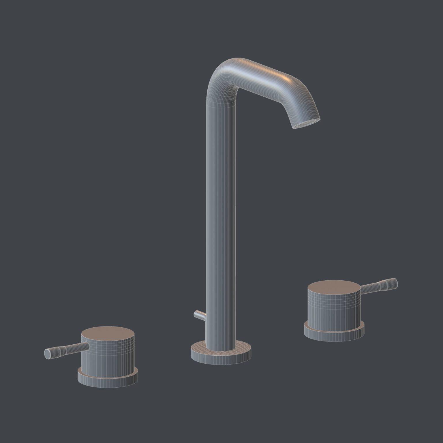 Faucet - Wireframe